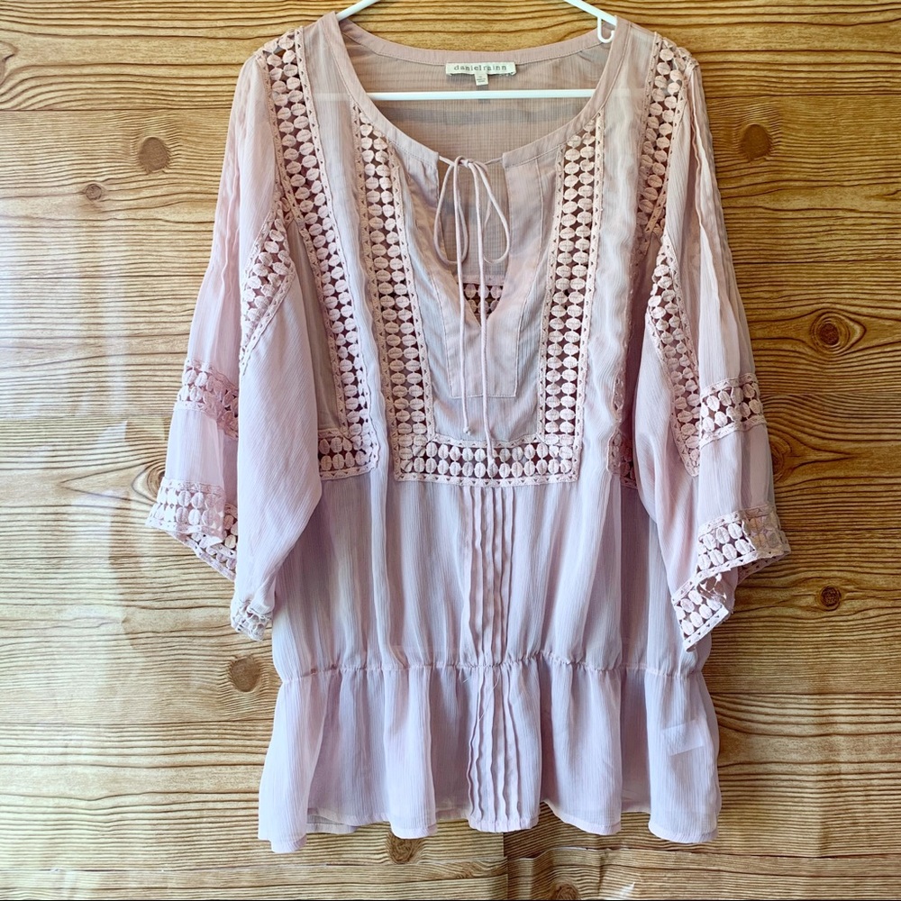 Light Pink Daniel Rainn Blouse!
